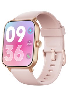 Buy 1.8'' Smart watch for Women with Bluetooth Call,Heart Rate ,Sleep Monitor,IP68 Waterproof, (English only, no Arabic) in Saudi Arabia