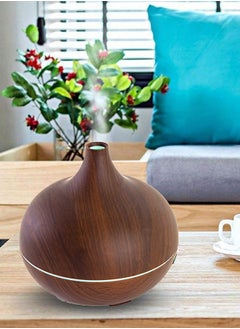 Buy Home Care Essential Oil Diffuser, Aromatherapy humidifier - Wood Grain Aromatherapy Machine, Ultrasonic Cold Mist humidifier, Aromatherapy Cool Mist Humidifier, Protection, for Office & Home, Yoga in UAE