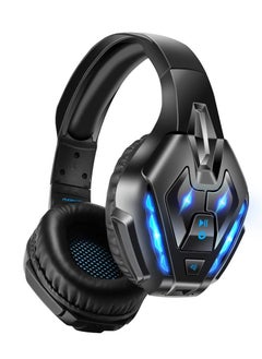 Buy PHOINIKAS Wireless Bluetooth Gaming Headset, Stereo Over Ear Headphones with Detachable Noise Canceling Mic, 3.5mm Cable Wired for PS4, Xbox One, PC, Nintendo Switch, Bluetooth for Phone, up to 40h in Saudi Arabia