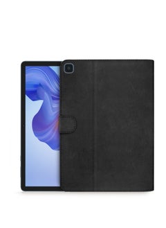 Buy PU Leather Magnetic Closure Flip Case Cover For Honor Pad X8/Honor Pad X8 Lite 2022 Black in Saudi Arabia