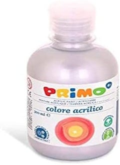 اشتري Primo 400TA300 910 Acrylic Paint - 300 Ml, Silver في مصر