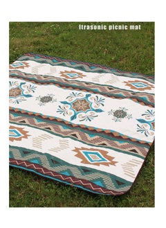 اشتري Extra Large Outdoor Portable Moisture-proof Mat, Thickened Waterproof Camping Mat 200x200cm في السعودية