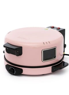 Buy Electric baker with temperature control dial, pink, 1600 watts, with two slots in Saudi Arabia