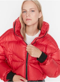 Buy Oversized Crop Puffer Jacket in UAE