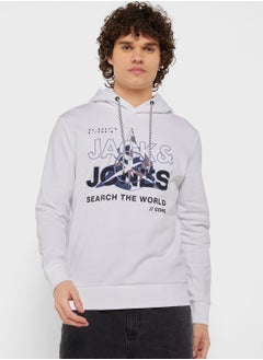 Buy Logo Print Hoodie in UAE