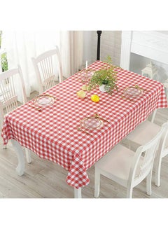 Buy Rectangle Tablecloth 140x180cm/55x71in, Wrinkle Free Pvc Tablecloths, Cover Rectangular Seats 4 People, Waterproof Durable Dinning Tablecloth for Dining Table, Kitchen Picnic Indoor Outdoor in Saudi Arabia