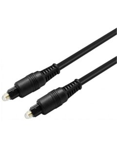 Buy Digital Audio Optical Cable Black 1.5m in UAE