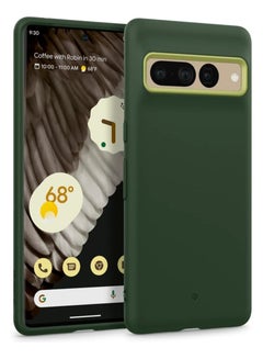 Buy Caseology Nano Pop for Google Pixel 7 Pro Case [Military Grade Drop Tested] Dual Layer Silicone Case - AVO Green in Egypt