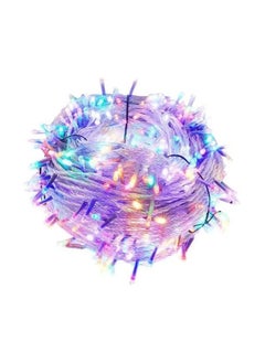 Buy VIO 100 LED String Lights for Indoor and Outdoor Colored Festive Fairy Lights Plug In Twinkle Lights for Trees Rooms Wedding Birthday Eid Diwali Decorations Multicolor in UAE