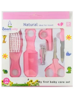 Buy Smart Baby My First Baby Care Set 6 Pieces Pink in Egypt