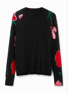 Buy Watercolour floral pullover in Egypt