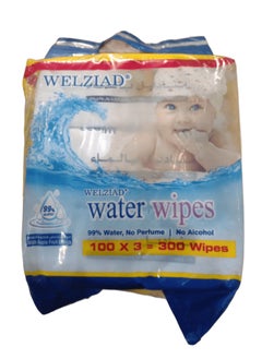 Buy An amount of 100 wipes with water without perfume in Saudi Arabia