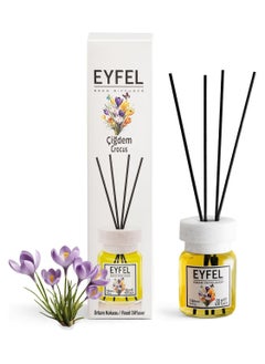 اشتري EYFEL Reed Diffuser للمنزل - مجموعة ناشر قصب الزعفران، 4.00 أونصة سائلة من أعواد ناشر الزيوت، ناشر الحمام، ناشر قصب الزيت، أعواد معطرة، أعواد ناشر الزيت، ناشر القصب للحمام' في الامارات