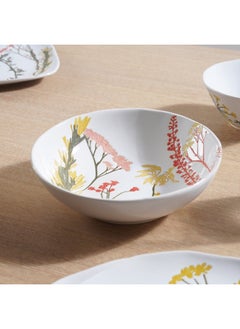 اشتري Botany Stoneware Soup Plate Dia18cm - White في الامارات