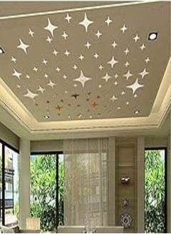 اشتري Bling Bling Stars Diy Acrylic Removable Wall Stickers Decal Room Wall paper في مصر