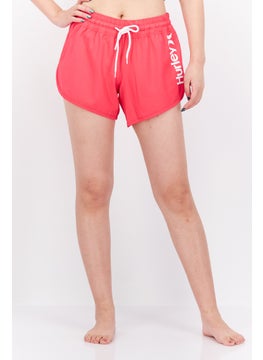 اشتري Women Brand Logo Swim Shorts, Pink في الامارات