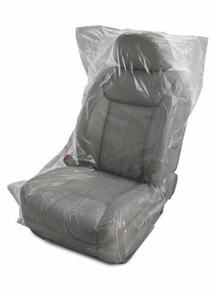 Buy Disposable Seat Covers 100 Pcs Universal Plastic Covers in UAE