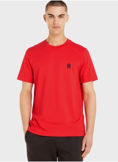 Buy Monogram Crew Neck T-Shirt in Saudi Arabia