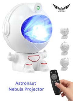 Buy Astronaut Star Projector Nebula Night Lights Kids Room Decor Aesthetic Astronaut Galaxy Projector Night Light Remote Control 360°Rotation Magnetic Head Nebula Lamp For Bedroom Kids Room Decoration in UAE