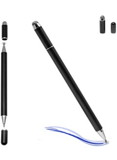 Buy Pens for iPad, 3 in 1 Ballpoint Pen, Fiber Tip & Clear Disc Capacitive Stylus iPad Pencil for Apple iPhone/iPad Pro/Mini/Air/Android/Microsoft/Surface All Capacitive TouchScreen (1 Pack) in Saudi Arabia