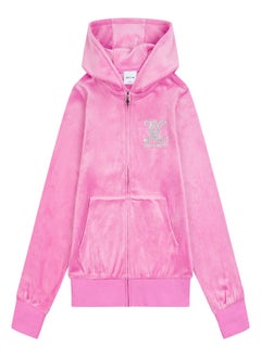 اشتري Juicy Couture Velour Splarkly Zip Hoodie في الامارات