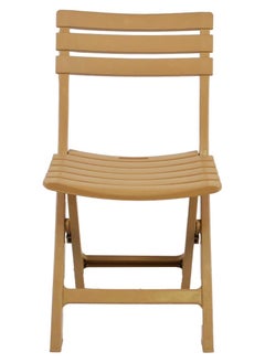 Buy Safir Beach Chair - Folding Chair - Plastic Legs - Beige Cafe in Egypt