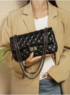 Buy Women's Flap Front Shoulder Cross-body Envelope Chain Bag in Saudi Arabia