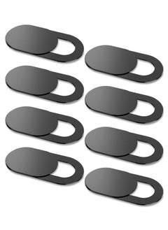 Buy Ultra Thin Webcam Slide Cover, Pack of 8,0.027in, -Black in UAE