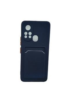 Buy Back Cover Compatible With Phone Infinix Hot 11S - Navy 49 in Egypt