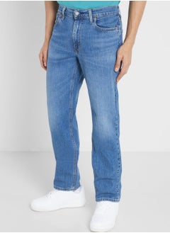 اشتري Light Wash Relaxed Fit Jeans في الامارات