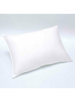 اشتري Cotton Surface Pillow Hypoallergenic Side And Back Sleeping Pillows For Neck And Shoulder Support White L50xW70 cm في الامارات