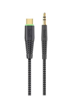 Buy Type C To AUX Adapter Audio Cable Black in Saudi Arabia