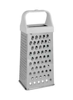 اشتري Steel 4-Sided Grater 24 cm-Silver,White في الامارات