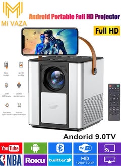 Buy Portable Projector Wifi Android Full Hd Led 1920x1080p 3800 Lum in UAE