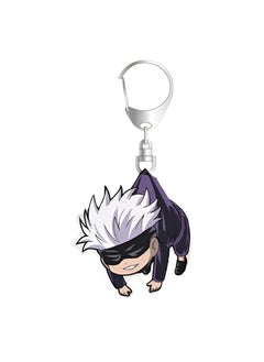 Buy Popular Anime Jujutsu Kaisen Gojo Satoru Acrylic Keychain in Saudi Arabia