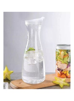 Buy Plastic Water Pitcher 1.5 Ltr Transparent Water Carafe YK41022 in UAE