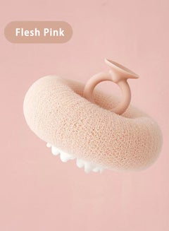 Buy Sponge Bath Brush/Pink 4.3x3.54inch in Saudi Arabia
