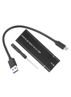 Buy USB 3.1 to M.2 NVME PCIe SSD Enclosure, NVME M-Key to Type C Adapter Case For nvme SSD, 10Gbps Gen 2 USB3.1 to M.2 SSD Case box in Egypt