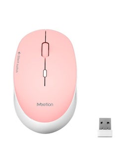 Buy MEETION DPI Wireless mouse R570 (PINK) in UAE
