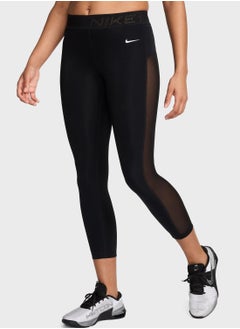 Buy 7/8 Mid Rise Dri-Fit Mesh Tights in Saudi Arabia