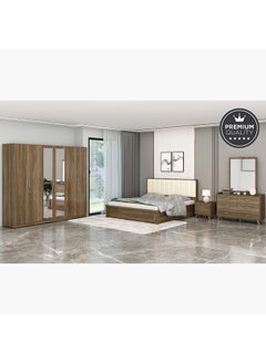 اشتري Hilton 5-Piece King Bedroom Set 219 x 110 x 190.6 cm في السعودية