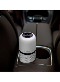 Buy USB charging touch car air purifier desktop mini PM2.5 in UAE