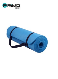 Buy Extra Thick Exercise Yoga Mat with Carrying Strap in Saudi Arabia