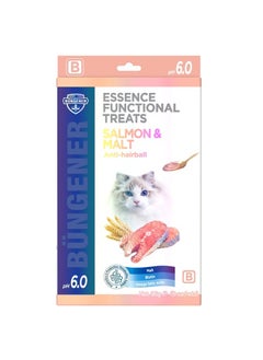 Buy BUNGENER POSTBIOTICS FUNCTIONAL CAT TREATS SALMON & MALT 8*12G in UAE