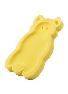 اشتري Bear Shaped Anti Slip Baby Comfortable Cushioned Sponge Safety Bath Mat في الامارات