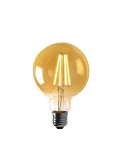 Buy LED Edison Light G125 Yellow 7W in Saudi Arabia