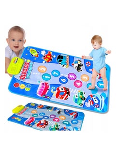 Buy Multifunctional Early Learning Musical Mat Touch Interactive Educational Fun Cars Vehicles Sounds in UAE