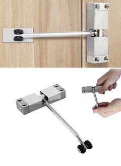 Buy Door Closer Automatic Safety Spring Door Closer Anti-Theft Easy to Install to Convert Hinged Doors to Self Closing in Saudi Arabia