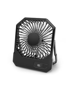 Buy USB Desktop Fan, Rotatable 3 Speeds Protable Personal Fan, Strong Wind Ultra Quiet Small Desk Fan Tilt for Home Office Desktop in Saudi Arabia