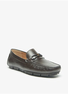 اشتري Men's Solid Slip-On Moccasins في الامارات